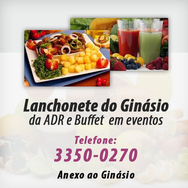 Lanchonete do Ginásio da ADR